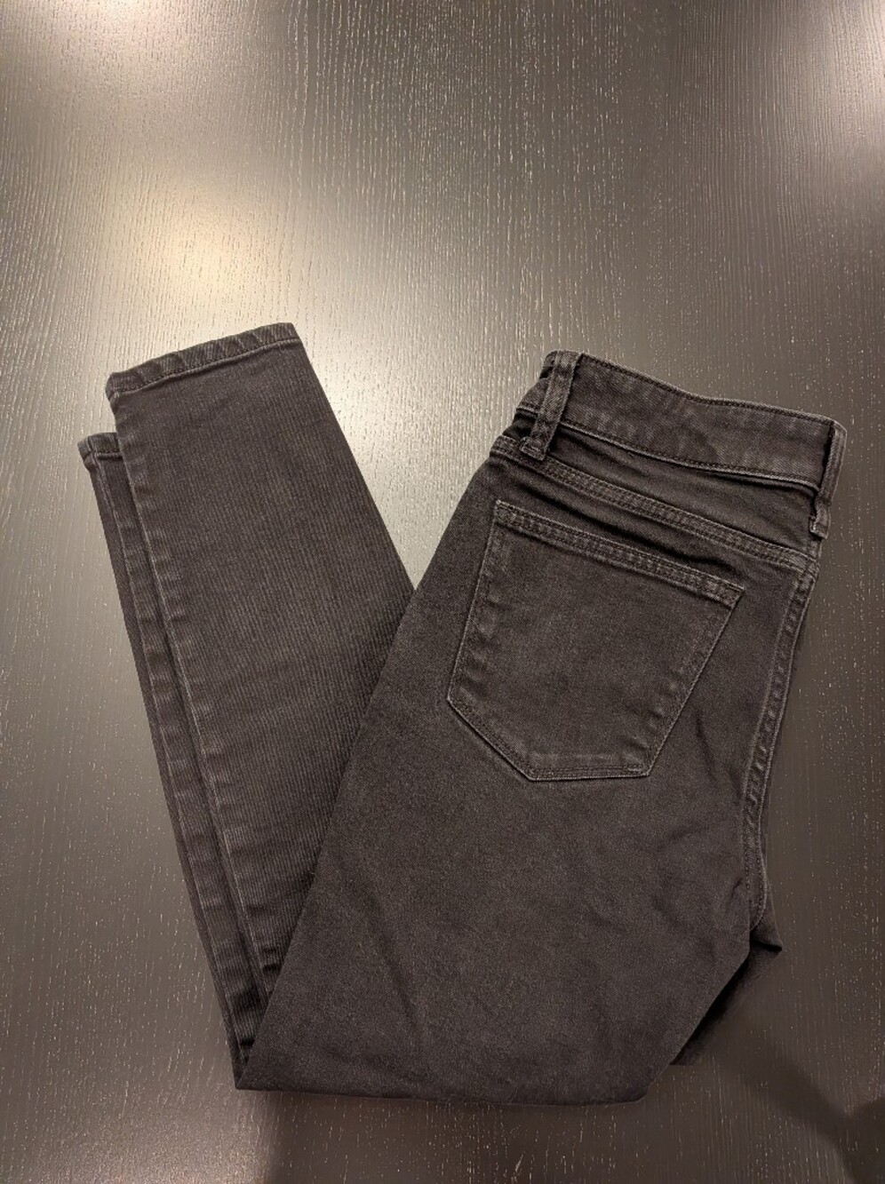 St. John's Bay Black Denim Skinny Jeans - Picture 5 of 12